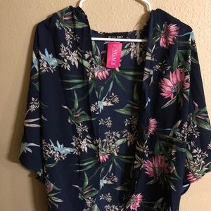 Floral kimono